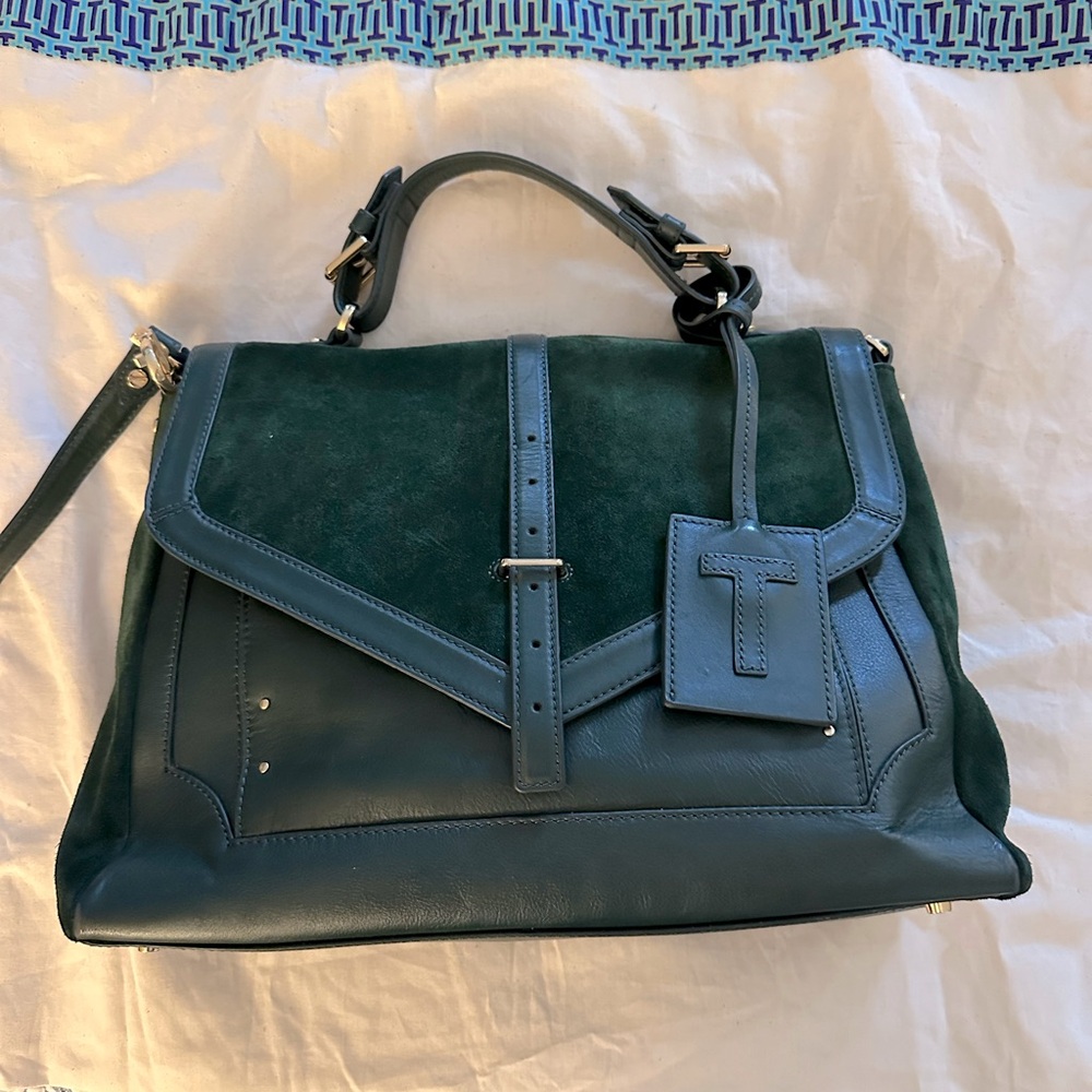 Tory Burch Large 797 Bag Hunter Green